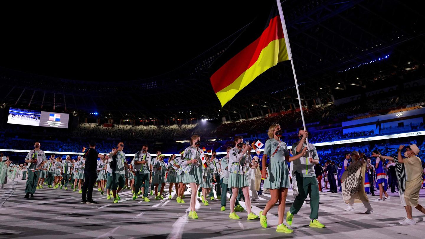 Olympia 2021: The most beautiful pictures from the opening ceremony in Tokyo (ongoing)