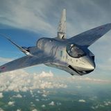 Rendering der Su-75 von Rostec