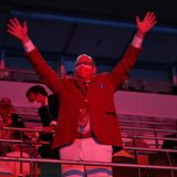 Begeistert: Prinz Albert von Monaco, einer der 1000 Ehrengäste