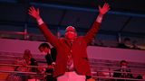 Begeistert: Prinz Albert von Monaco, einer der 1000 Ehrengäste