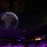 Eröffnung Weltkugel Drohnen