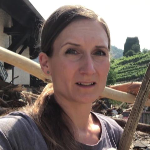 Nach dem Hochwasser: Moderatorin Fabricia Karutz besucht ihre Heimat