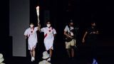 Eröffnung Olympische Flamme
