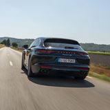 Das Heck des Panamera ist nach wie vor ansehnlich