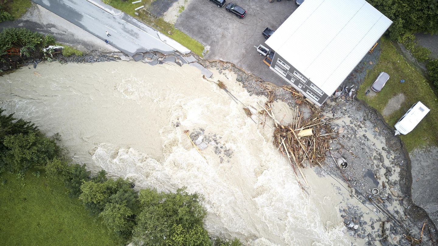 Hochwasser in Österreich