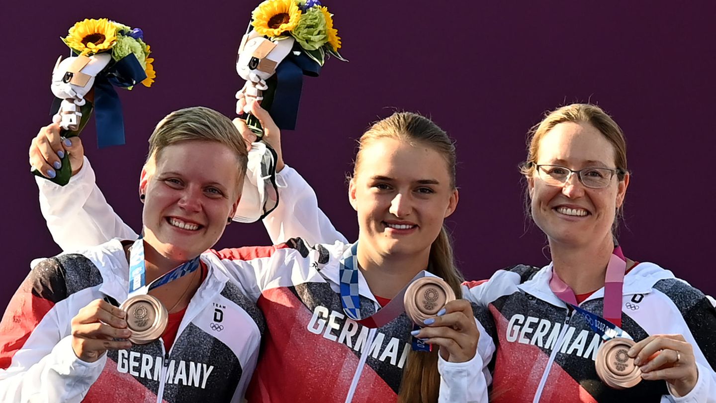 FS Medaillengewinner Bogenschießen Frauen