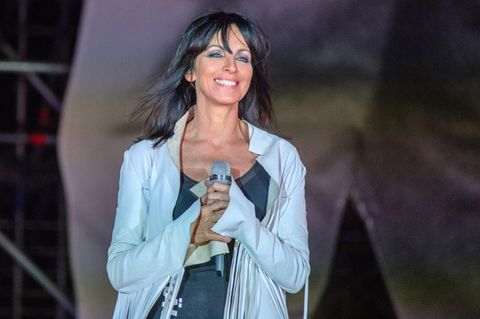 Nena singt bei einem Konzert 2018 in Berlin