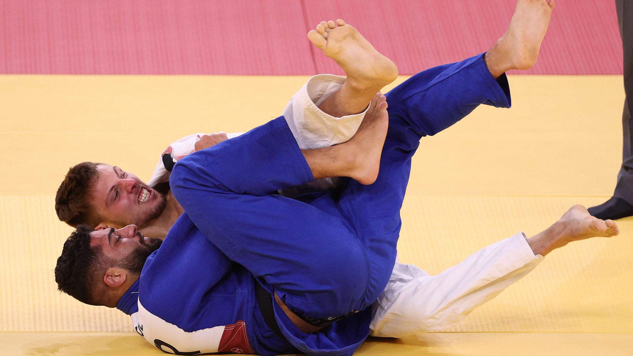 Zwei Judoka verweigern Duell