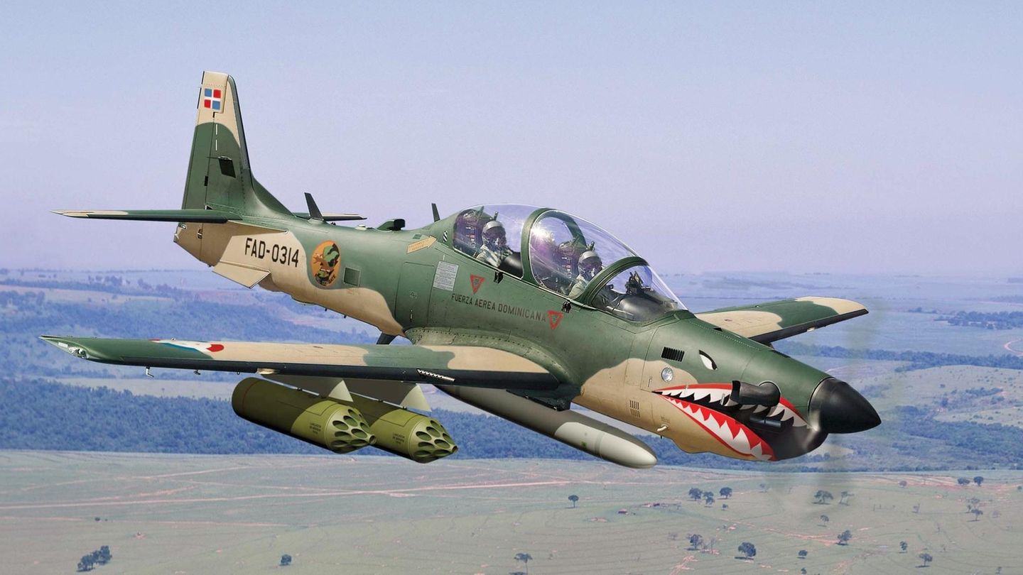 Fotostrecke Super Tucano Embraer A 29 Zwölf Bilder Sternde