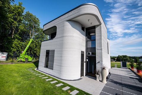 Das erste von einem 3D-Drucker gedruckte Haus