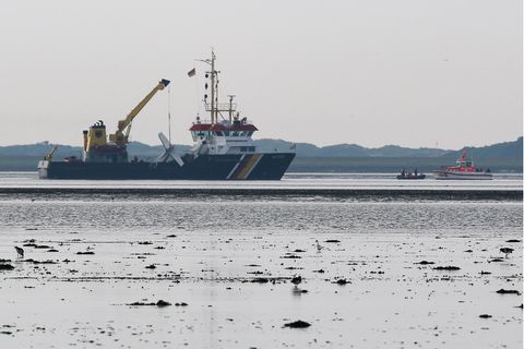 Kleinflugzeug stürzt vor Norderney ab