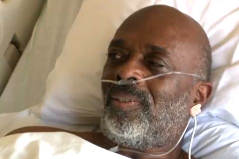 Corona-Patient Harland McPhun hatte sich nicht impfen lassen, jetzt bereut er seine Entscheidung.