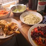 Noch ein Meisterstück in der Küche - Huhn ist beliebt,