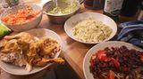 Noch ein Meisterstück in der Küche - Huhn ist beliebt,