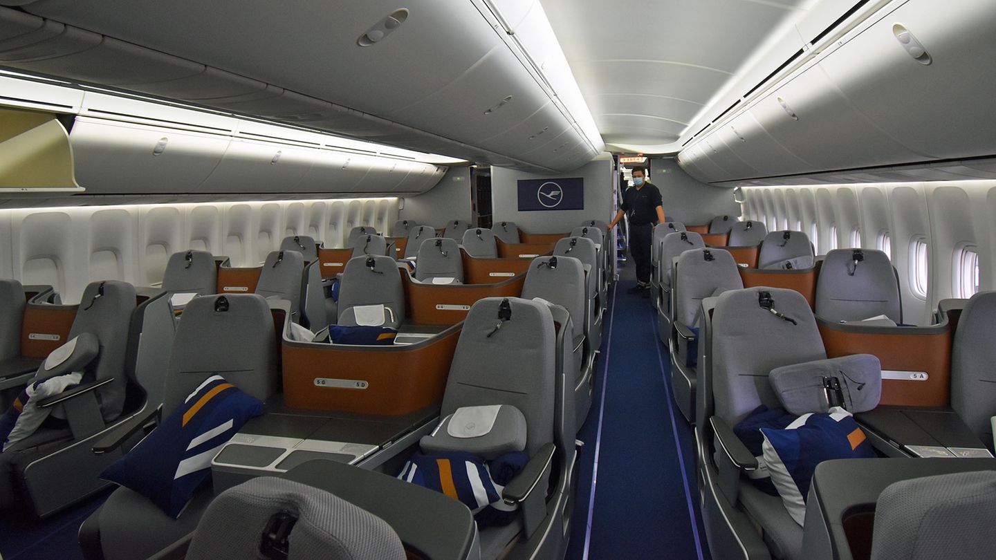 Blick in die Business-Class