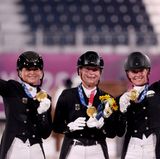 Deutsches Dressur-team gewinnt Gold bei Olympia 2021