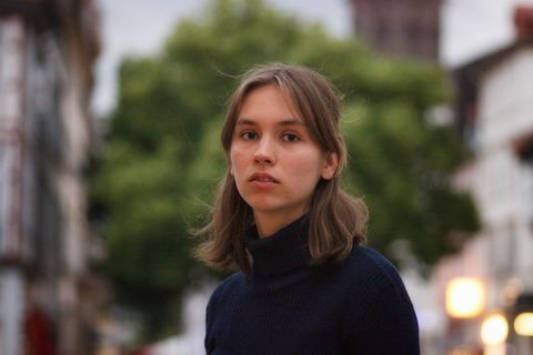 Klimaaktivistin Pauline Brünger