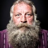 Josef Kueng mit Vollbart