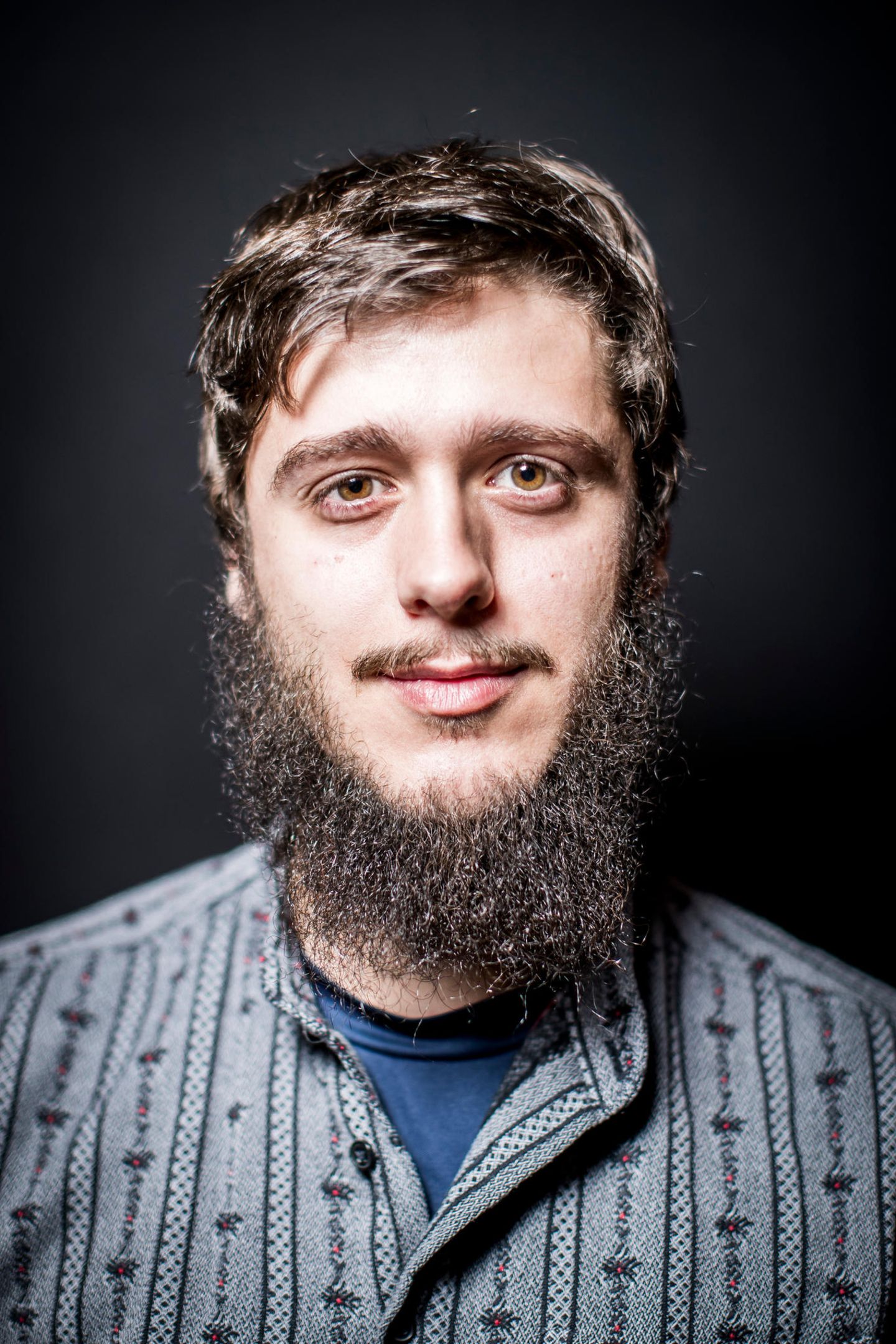 Joshua Wallimann aus Alpnach mit seinem lockigen Bart