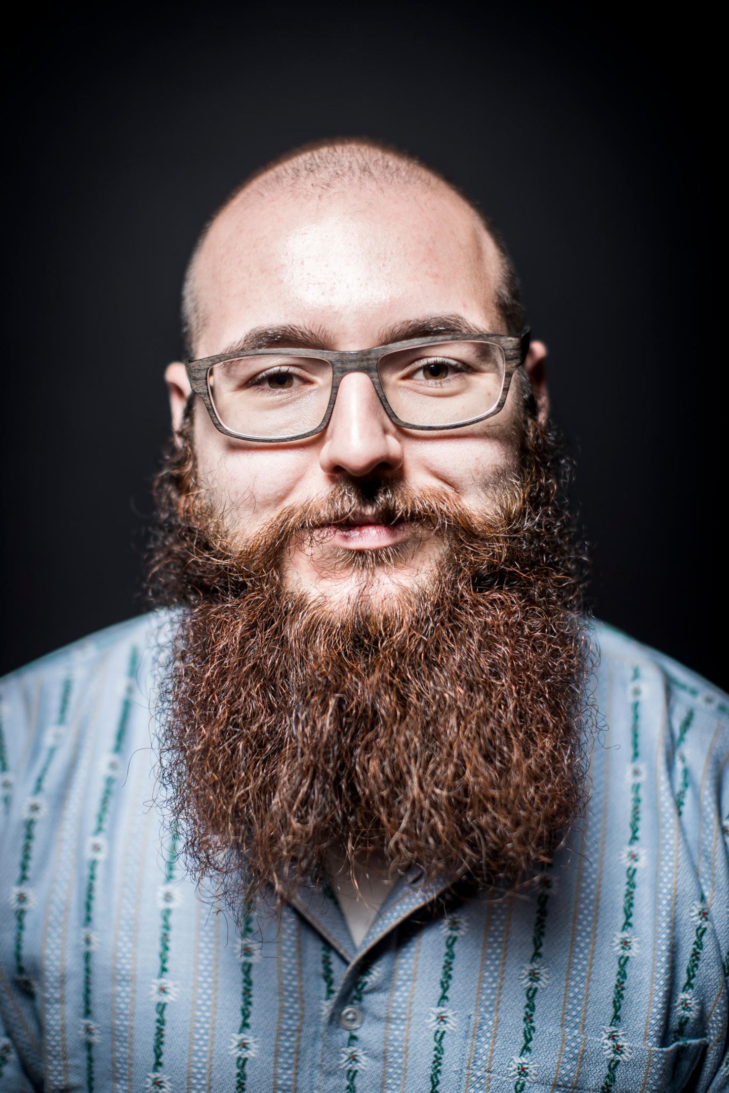 Bruno Monteiro mit seinem Vollbart