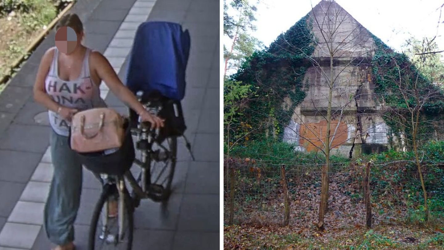 Bianca S. am Bahnhof von Oranienburg; Bunker aus der NS-Zeit