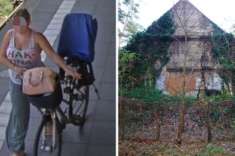 Bianca S. am Bahnhof von Oranienburg; Bunker aus der NS-Zeit