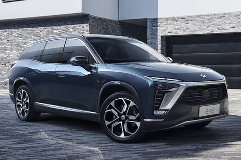 Nio ES8 - so sehen E-SUVs aus China mittlerweile aus.