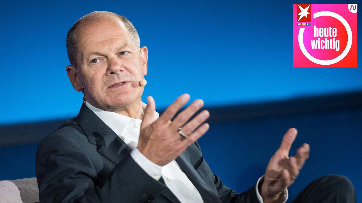 Olaf Scholz, Bundesfinanzminister und SPD-Kanzlerkandidat