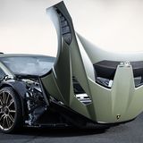 Beim "Cofango" klappen Motorhaube und Kotflügel nach vorne