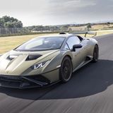 Der Lamborghini Huracán STO ist bis zu 310 km/h schnell