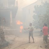 Feuer in Manavgat, Antalya