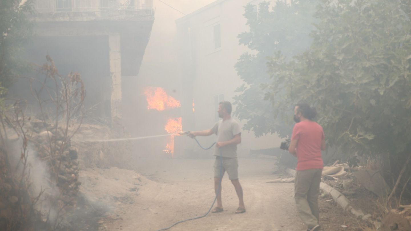 Feuer in Manavgat, Antalya