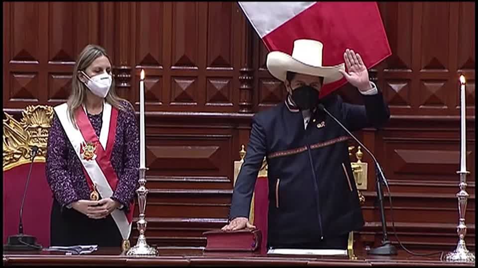 Video: Perus neuer Präsident Castillo will keinen radikalen Kurswechsel