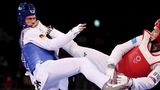 Taekwondo-Kampf bei Olympia 2021 in Tokio