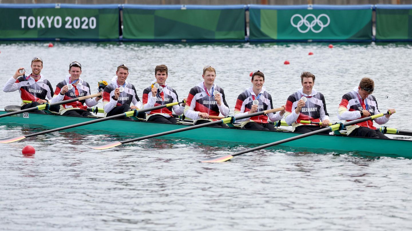 Olympia: German rowing eight missed gold medal