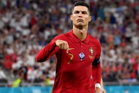 Cristiano Ronaldo bei einem Spiel
