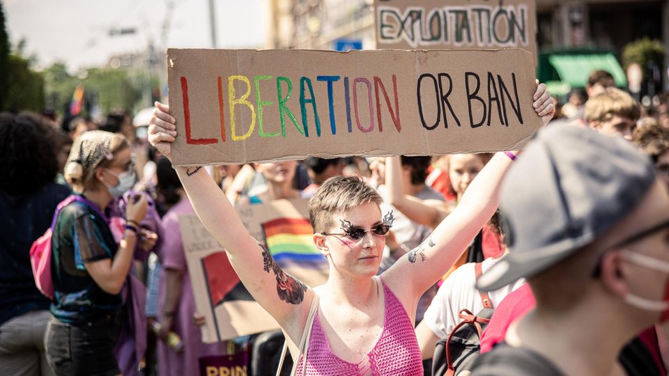 Protest tegen laster door hun regering: LGBTQ-trotsmars afgelopen zaterdag in Boedapest