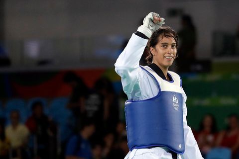 Reshmie Oogink - Taekwondo-Kämpferin aus den Niederlanden