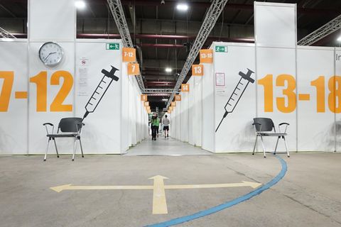 Impfzentrum in Berlin