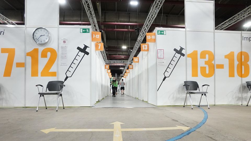 Impfzentrum in Berlin