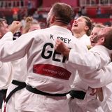 Judo-Team, Bronze im Mixed-Wettkampf