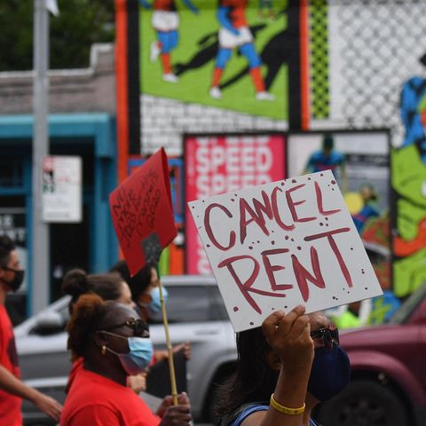 Protest gegen Zwangsräumungen in New York