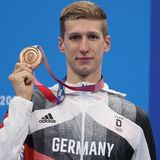 Florian Wellbrock, Schwimmen, Bronze über 1500 Meter Freistil