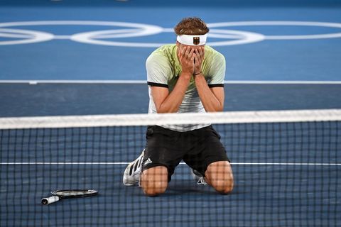 Alexander Zverev jubelt über Olympia-Gold im Tennis