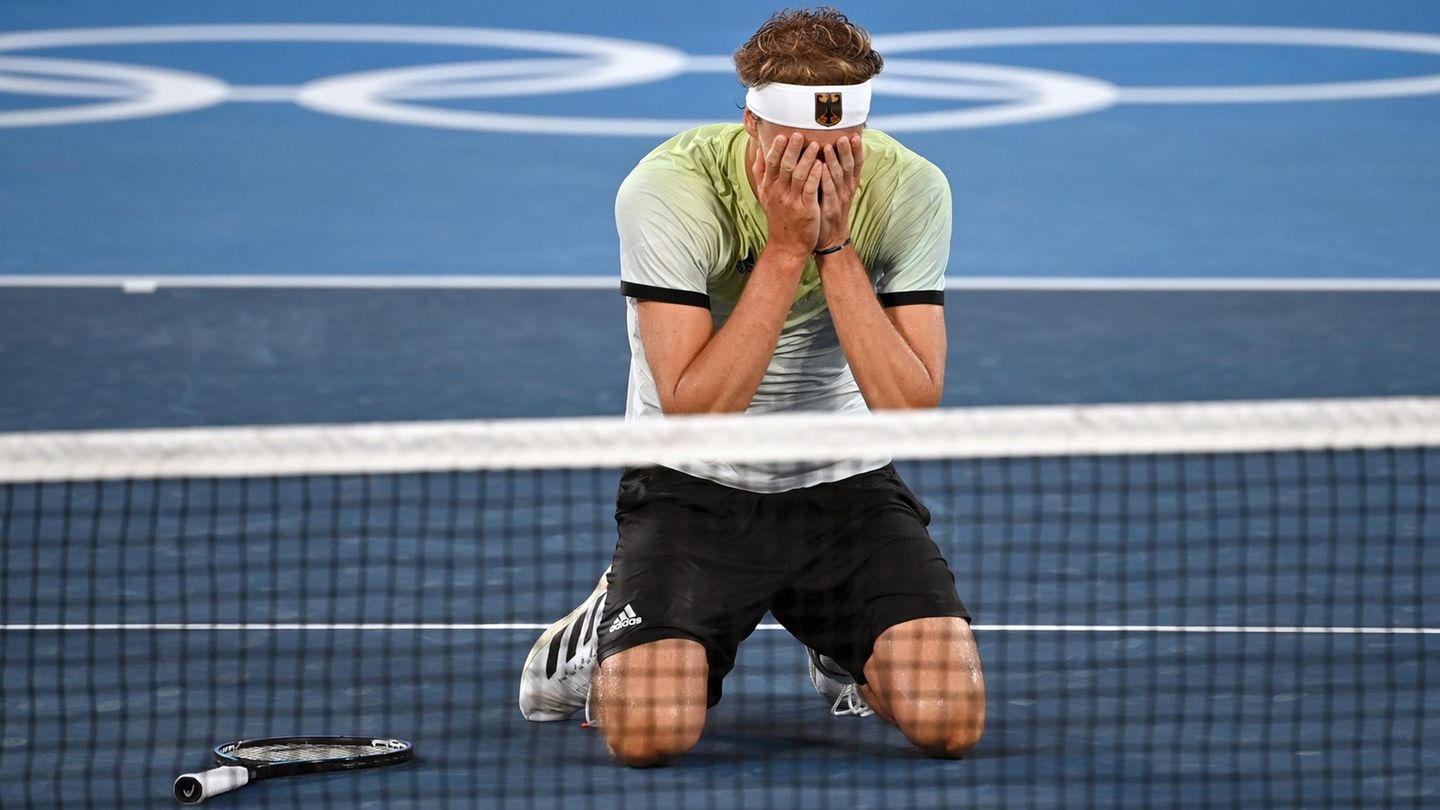 Alexander Zverev jubelt über Olympia-Gold im Tennis