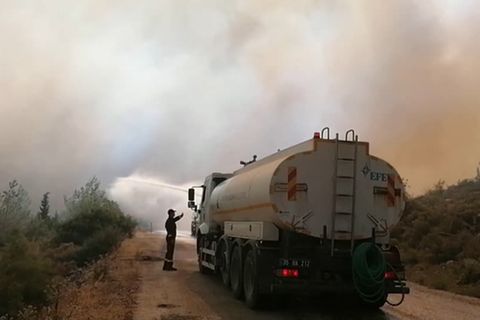 Hunderte Brandherde: Türkische Küste in Flammen: mindestens acht Tote bei Waldbränden im Süden