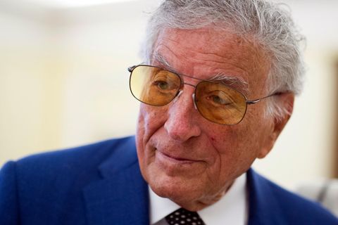 Sänger Tony Bennett feiert seinen 95. Geburtstag.