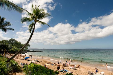 Strand auf Maui, Hawaii