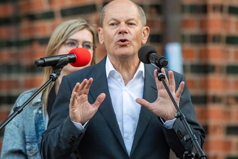 Olaf Scholz, SPD-Kanzlerkandidat und Bundesfinanzminister