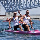 Zweier-Canadier Sebastian Brendel und Tim Hecker